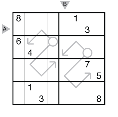 arrow sudoku rules