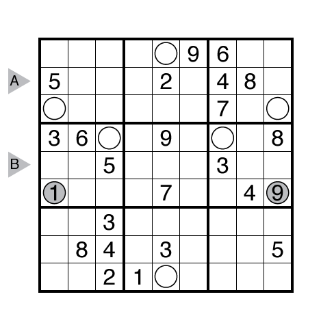 Frameless Sudoku by Serkan Yürekli