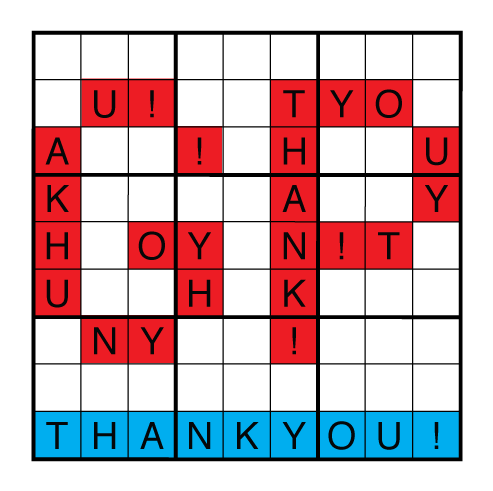 Thank You Sudoku